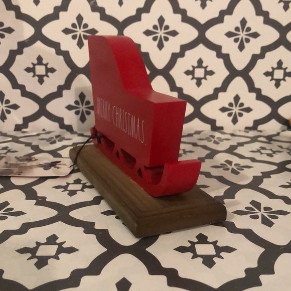 Rae Dunn MERRY CHRISTMAS Sleigh - Picture 2 of 3
